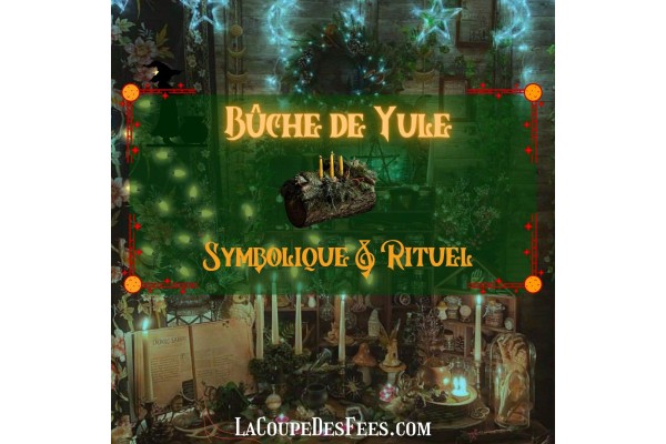 Rituel de Yule: la bûche de Yule